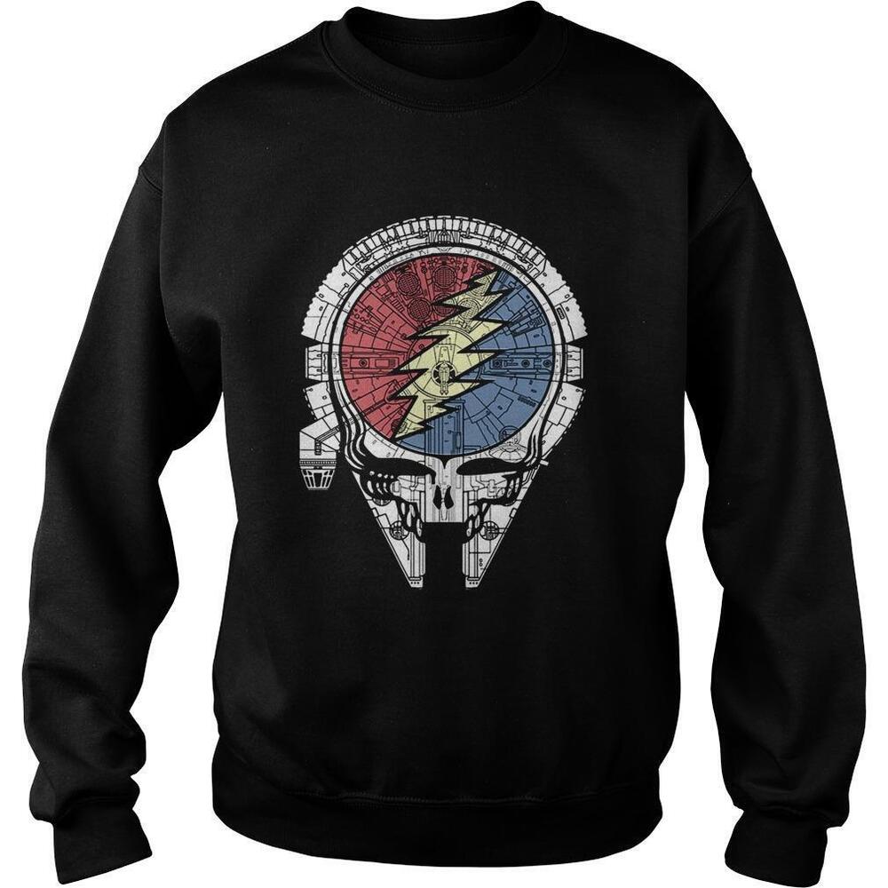Grateful Dead Steal Your Face Millennium Falcon Shirt